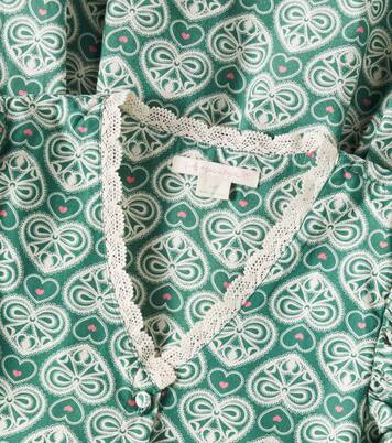 Robe imprimée Cœur en coton | Konges Sløjd