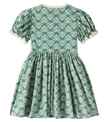 Robe imprimée Cœur en coton | Konges Sløjd