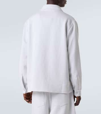 Explorer cashmere and cotton denim jacket | God's True Cashmere