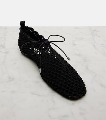 Zapatos planos de croché | Toteme