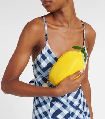 Limona leather shoulder bag | Staud