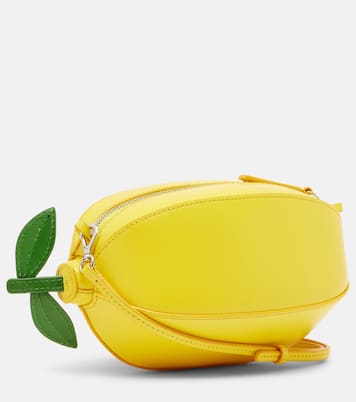 Limona leather shoulder bag | Staud