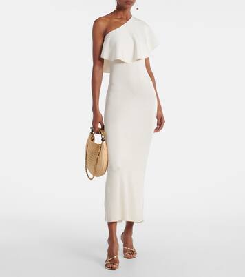 Robe longue Vivi asymétrique | Altuzarra