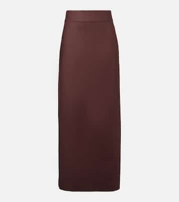 Jupe longue en coton | Adriana Degreas