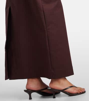 Jupe longue en coton | Adriana Degreas