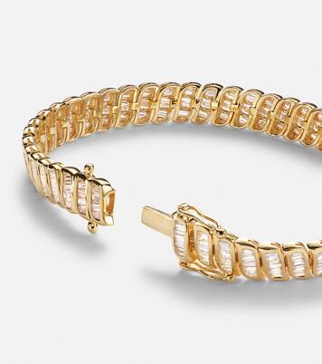Pulsera de oro de 18 ct con diamantes | Anita Ko