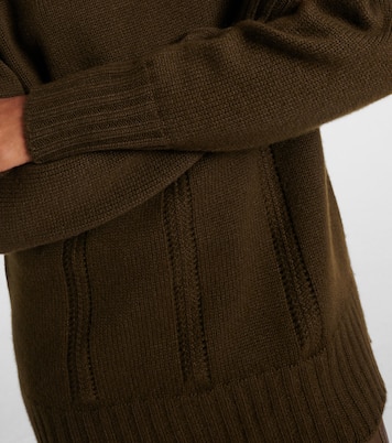 Waffle-knit cashmere and cotton sweater | Tom Ford