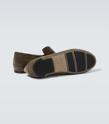 Loafers Alder aus Veloursleder | Manolo Blahnik