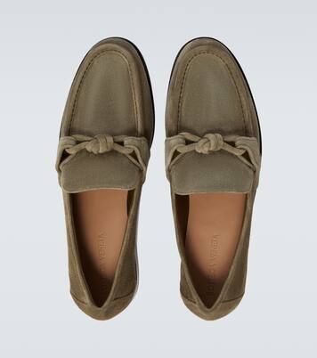 Astaire Knot 스웨이드 로퍼 | Bottega Veneta