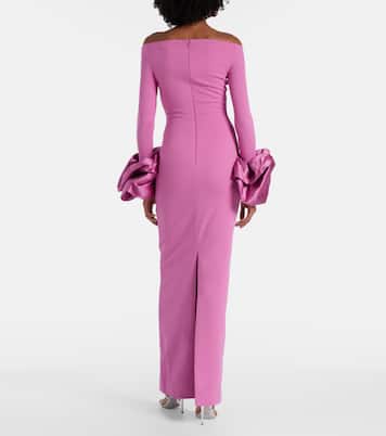 Robe à encolure bardot Talia | Solace London