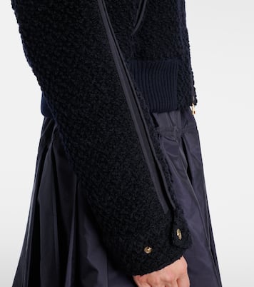 Daunenjacke aus Schurwolle  | Moncler