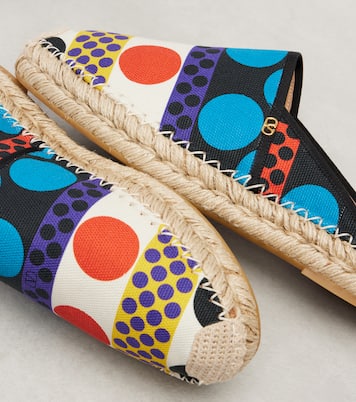 La Cruisette printed espadrille mules | Valentino Garavani