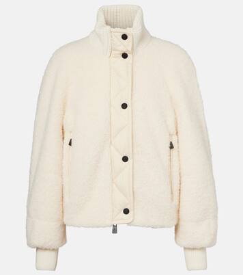 Ayles virgin wool-trimmed down jacket | Moncler Grenoble
