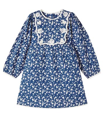 Abito Amari in cotone con stampa floreale | Bebe Organic