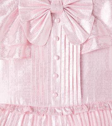 Tiered silk-blend dress | Self-Portrait Kids