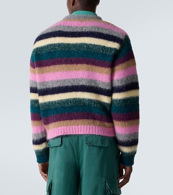 Striped alpaca-blend sweater | ERL
