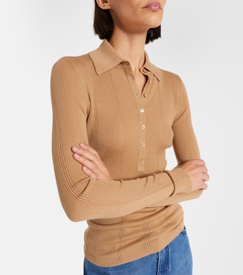 Sophia wool polo sweater | Gabriela Hearst
