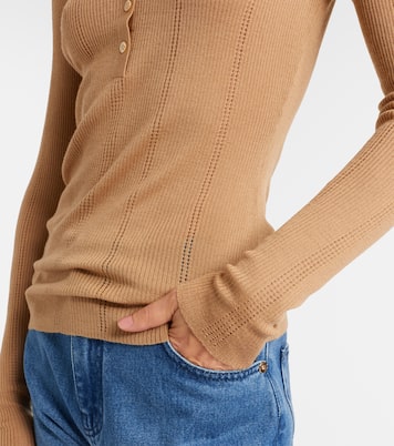 Sophia wool polo sweater | Gabriela Hearst