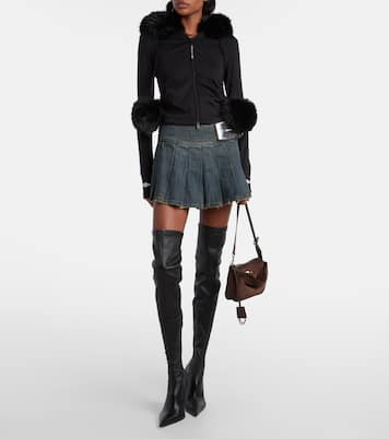 Rodeo suede shoulder bag | Balenciaga