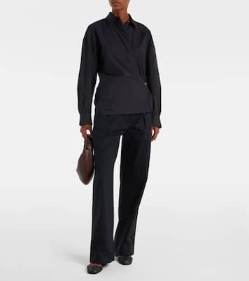 Hemd aus Baumwolle und Seide | Lemaire