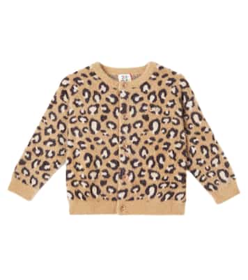 Leopard-print cardigan | Jellymallow