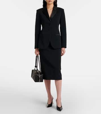 Falda tubo Pece de crepé | Max Mara