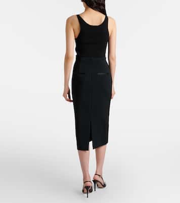 Falda tubo Pece de crepé | Max Mara