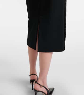 Falda tubo Pece de crepé | Max Mara