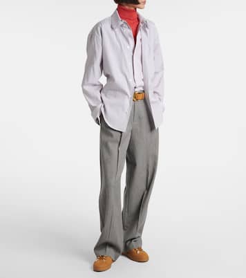 Classic shearling-lined suede sneakers | Tod's