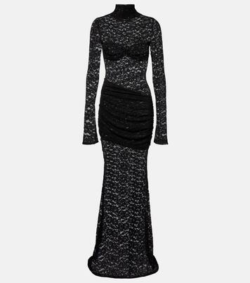 Francisca floral lace maxi dress | Bananhot