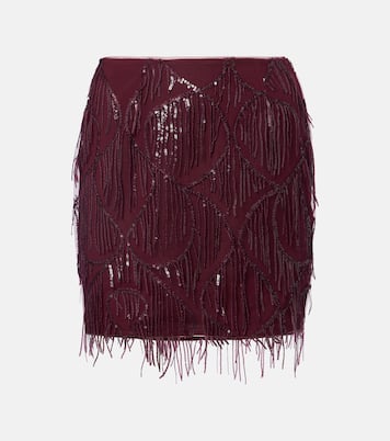 Minirock mit Pailletten | Rotate