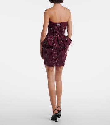 Minirock mit Pailletten | Rotate