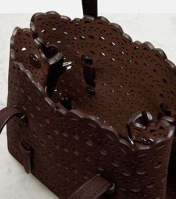 Mina 20 New Vienne leather tote bag | Alaïa