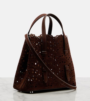 Mina 20 New Vienne leather tote bag | Alaïa