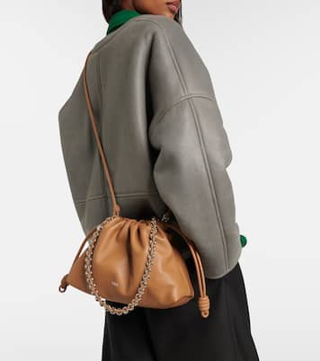 Flamenco Medium leather shoulder bag | Loewe