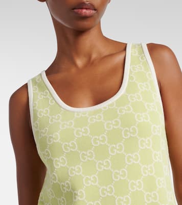 GG cotton jacquard minidress | Gucci