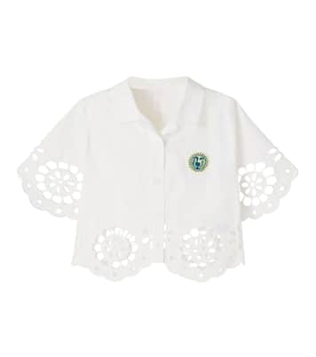 Besticktes Hemd Awaken aus Baumwolle | Zimmermann Kids