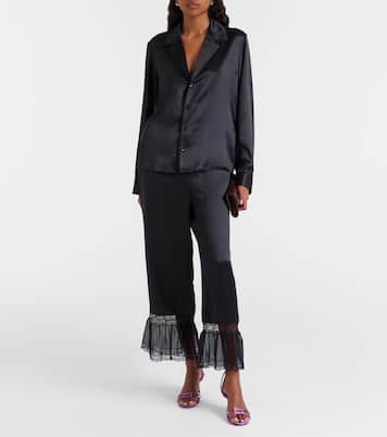 1998 Leo satin sandals | Jimmy Choo