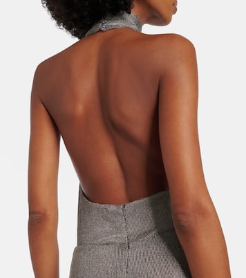 Cass ruched semi-sheer maxi dress | The New Arrivals Ilkyaz Ozel