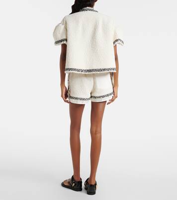 Bouclé shorts | Sacai