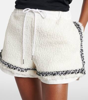 Bouclé shorts | Sacai