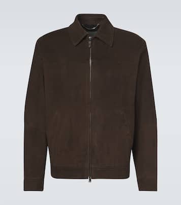 Giacca blouson in suede | Canali