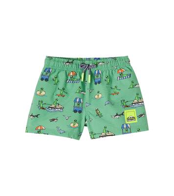 Niko printed swim trunks | Molo