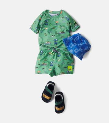 Niko printed swim trunks | Molo