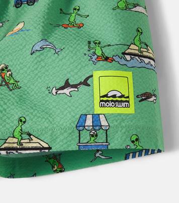 Niko printed swim trunks | Molo