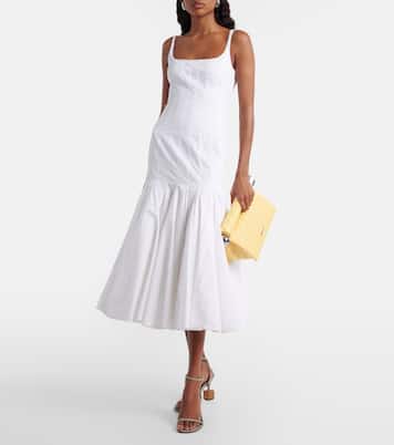 Rond Carré raffia-effect clutch | Jacquemus