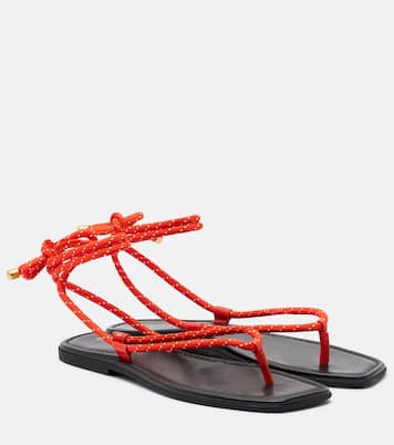 Carmina thong sandals | Veronica Beard