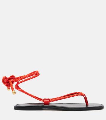 Carmina thong sandals | Veronica Beard