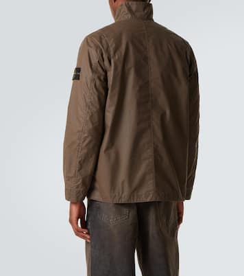 Giacca in canvas con cappuccio | Stone Island