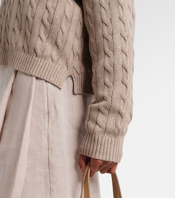 Polo en coton mélangé | Brunello Cucinelli